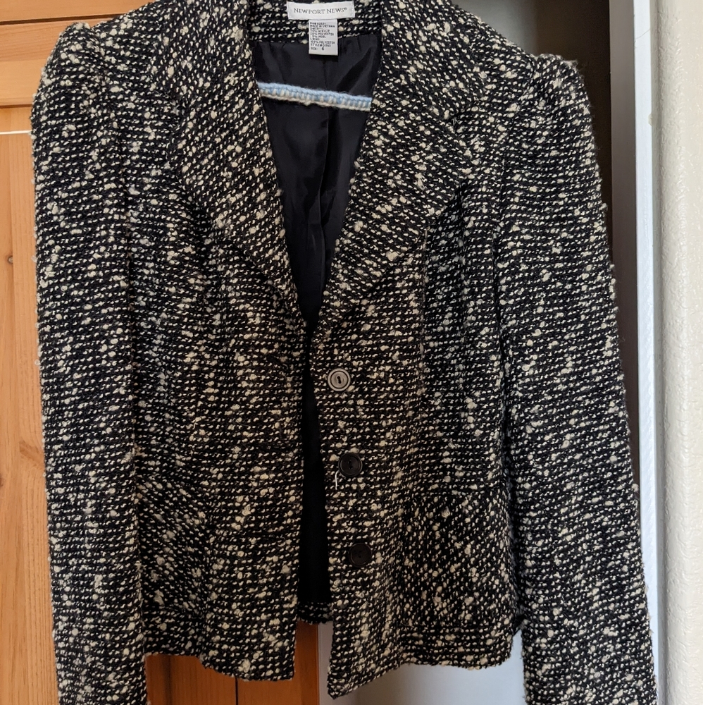 Tweed jacket blazer
